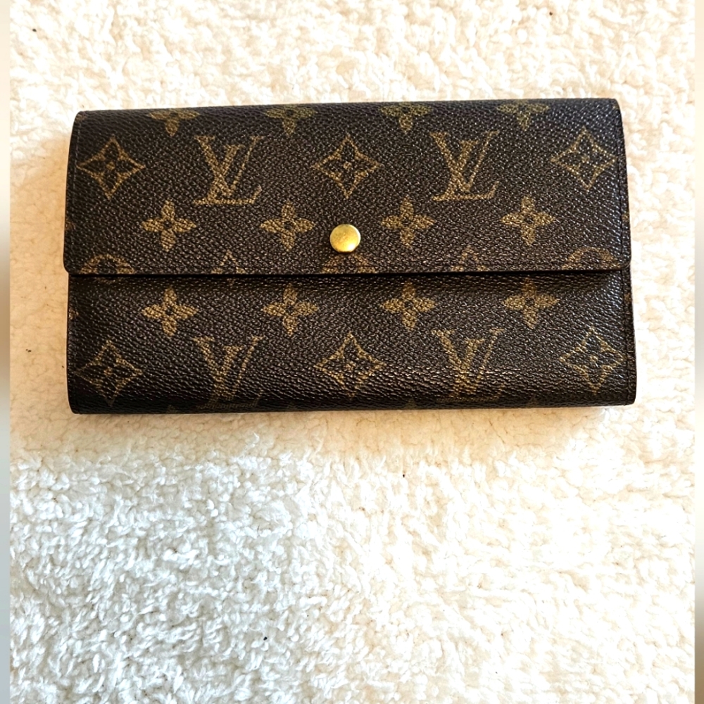 Louis Vuitton Brown Monogram Wallet